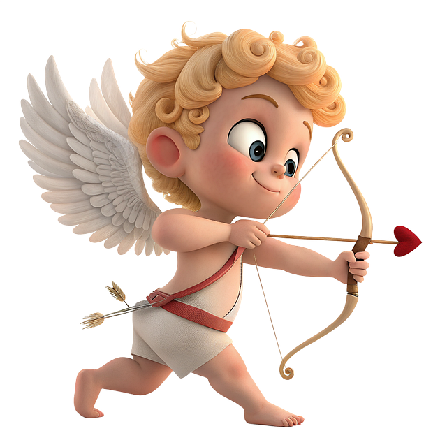 Free ai generated amur love illustration
