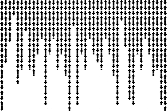 Free matrix arrows quantum vector