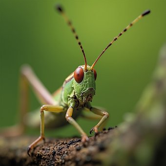 Free Ai Generated Grasshopper illustration and picture
