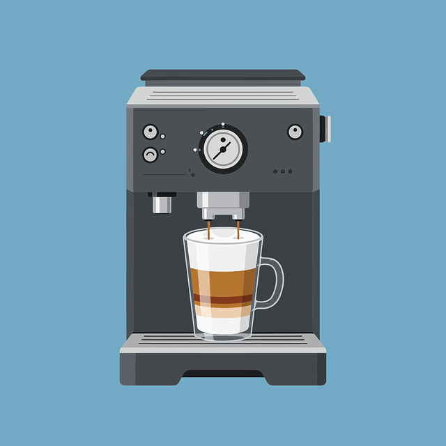 Free ai generated espresso machine machine illustration