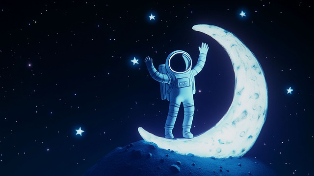 Free Ai Generated Astronaut illustration and picture