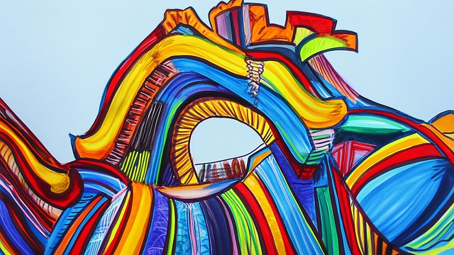 Free Abstract Rainbow illustration and picture