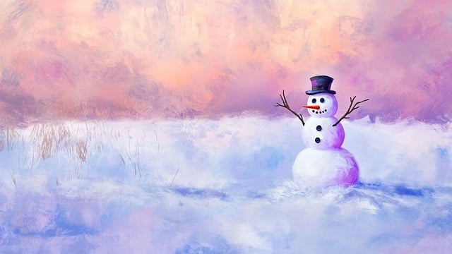 Free Ai Generated Snowman illustration and picture