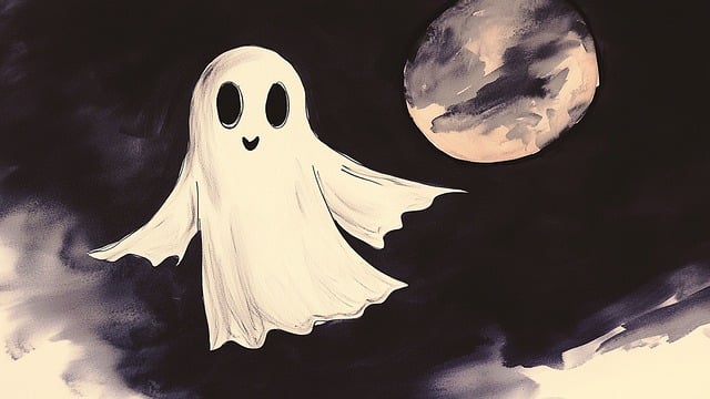 Free Ai Generated Ghost illustration and picture