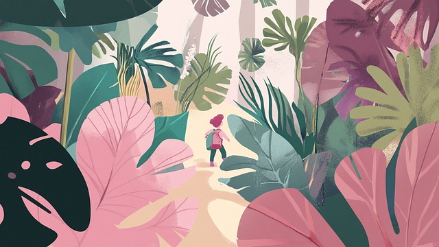 Free Journey Girl illustration and picture
