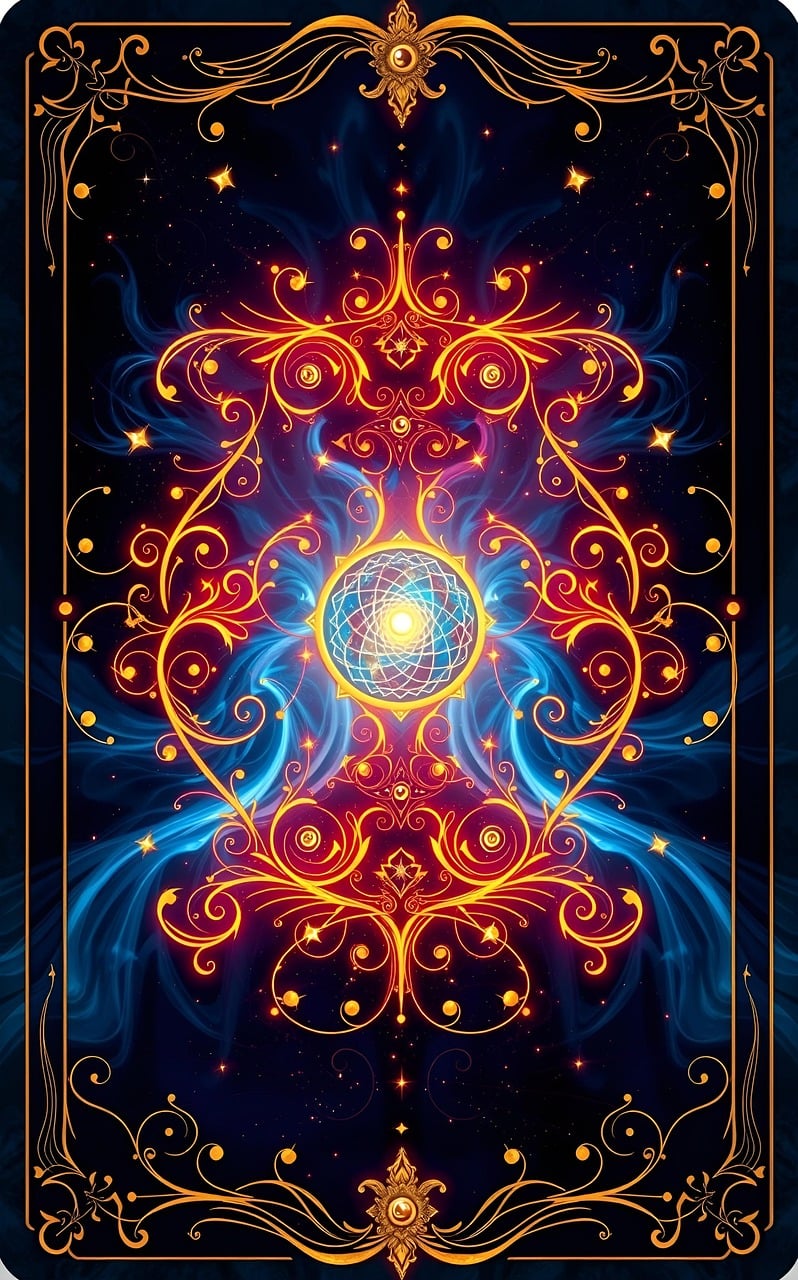 Download Tarot Fortune Telling Cards Royalty Free Stock Illustration