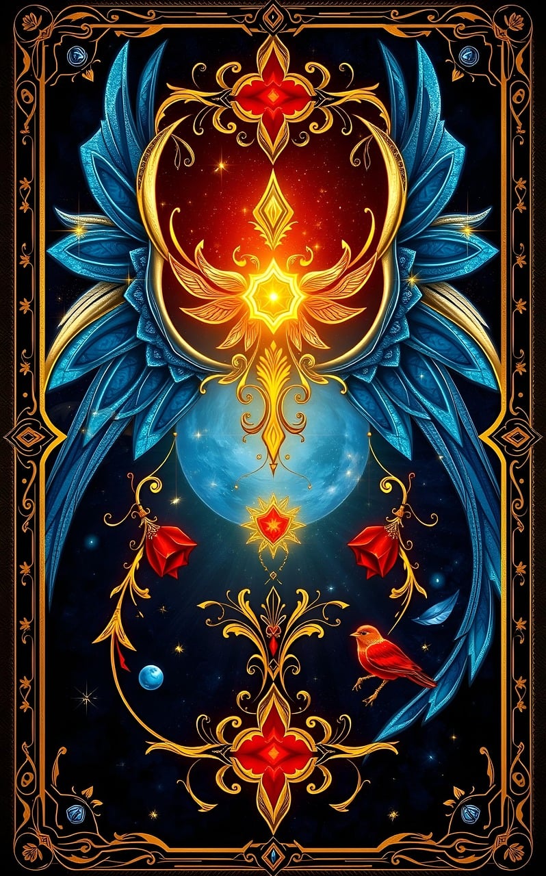 Download Tarot Fortune Telling Cards Royalty Free Stock Illustration