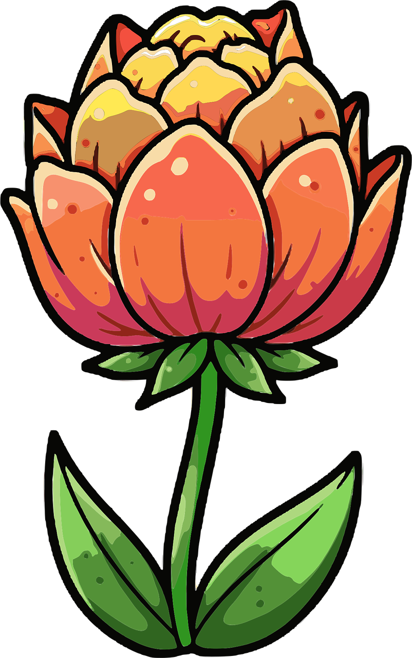 卡通片 花 盛开 - 免费矢量图形Pixabay