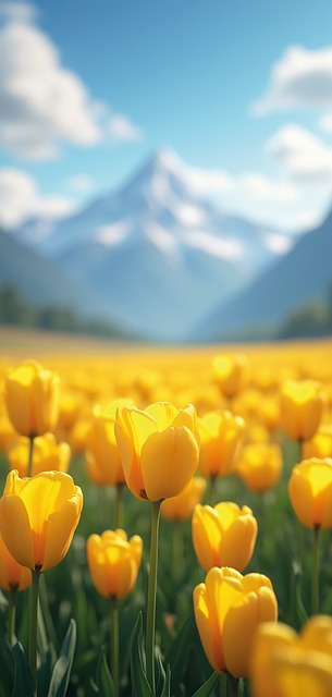Ai Generiert, Blumen, Tulpen
