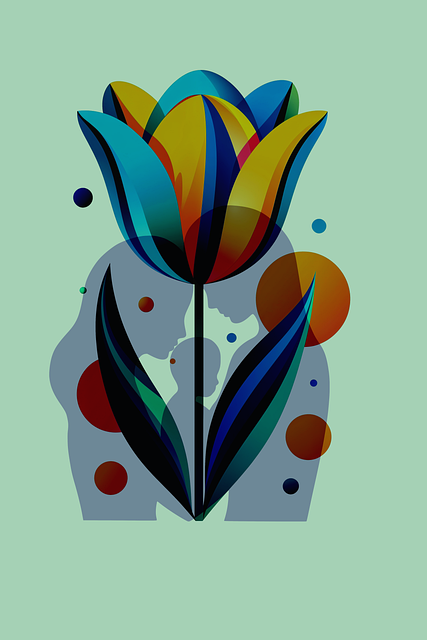 Free ai generated mom mother illustration