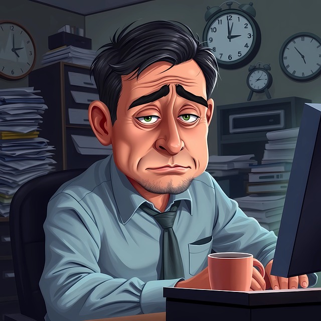 Free ai generated insomnia sleep illustration