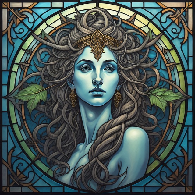 Ai Generiert, Medusa, Mythologie