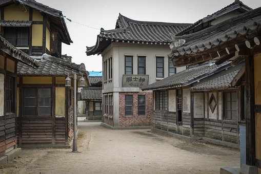 Film, Scene, Teater, Studie, Korea