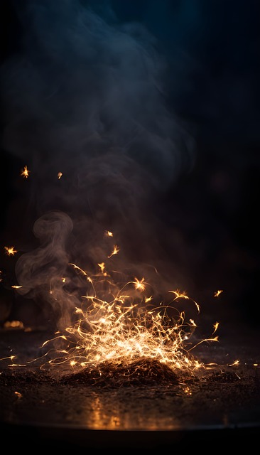 Neon, Fum, Scântei, Focuri De Artificii