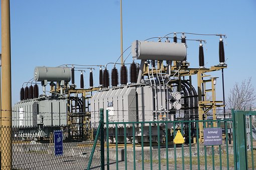 Transformator, Umspannwerk, Elektrizität