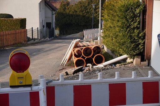 Baustelle, Konstruktion, Sicherheit