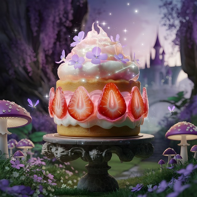 Free Cake Dessert illustration and picture