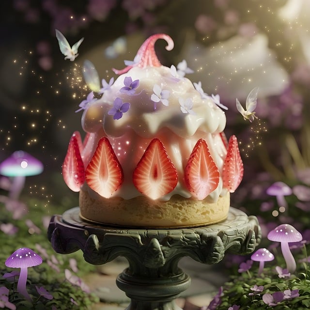 Free Cake Dessert illustration and picture