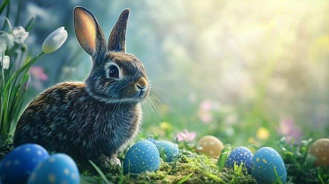 Ai Genereret, Påske, Easter Bunny, Kanin