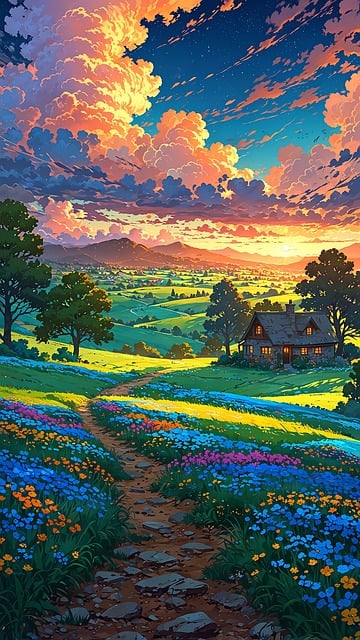 De Lente, Anime, Behang, Natuur, Flora
