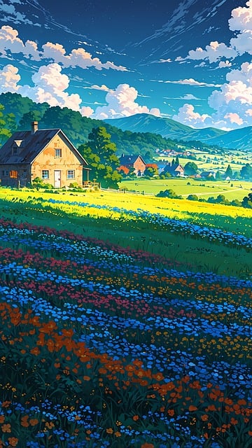 De Lente, Anime, Behang, Natuur, Flora