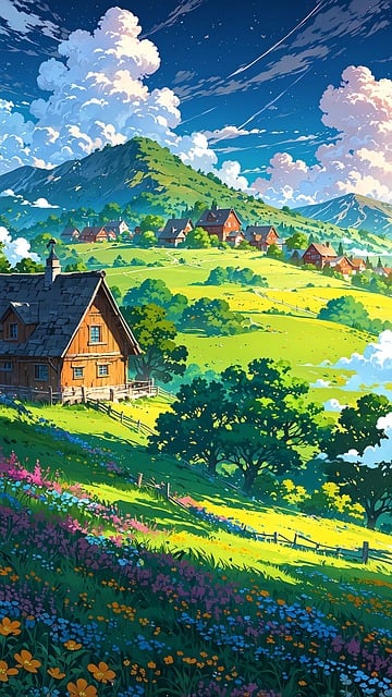 De Lente, Anime, Behang, Natuur, Flora