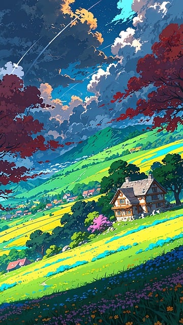 De Lente, Anime, Behang, Natuur, Flora