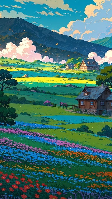 De Lente, Anime, Behang, Natuur, Flora
