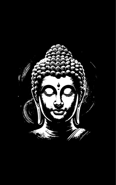 Free ai generated buddha meditation vector