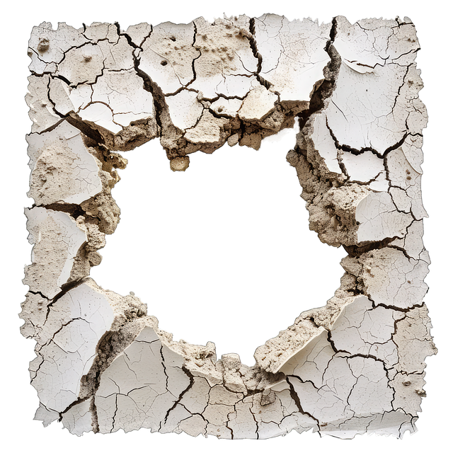 Free ai generated cracks hole illustration