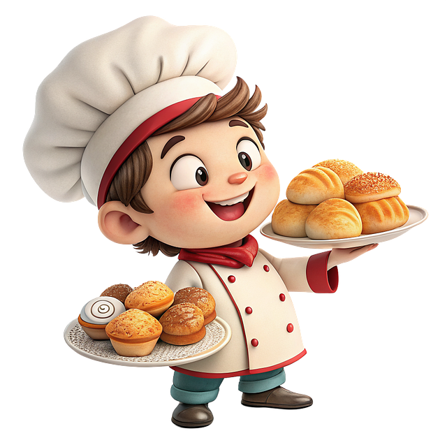 Free ai generated baker bakery illustration