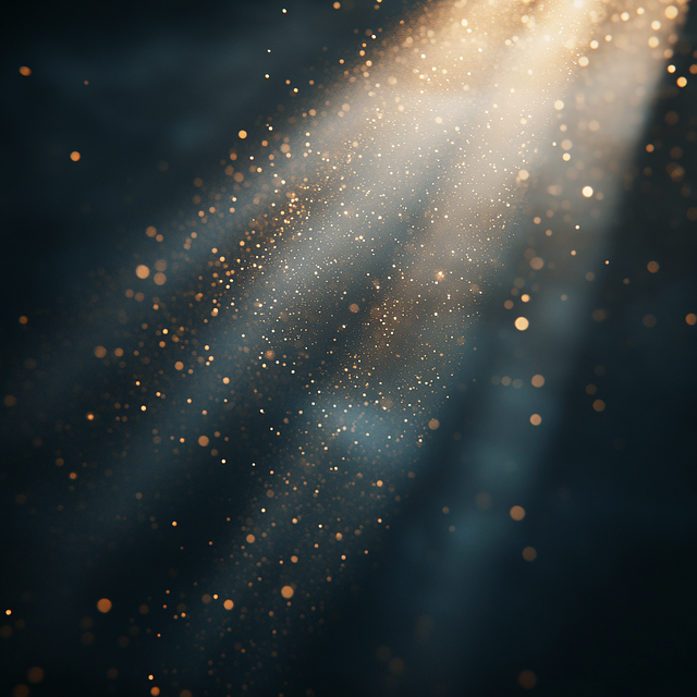Free light beam golden illustration