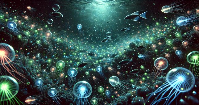 Medusa, Mar, Mar Profundo