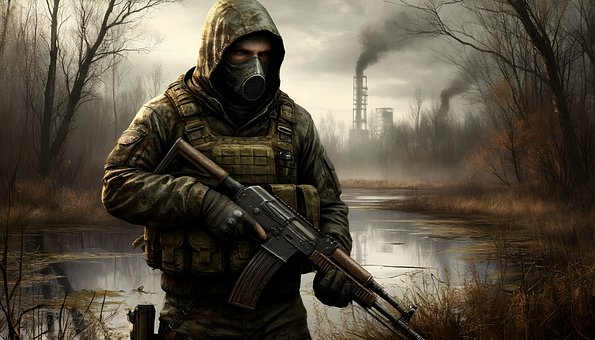 Free Stalker Chernobyl illustration and picture