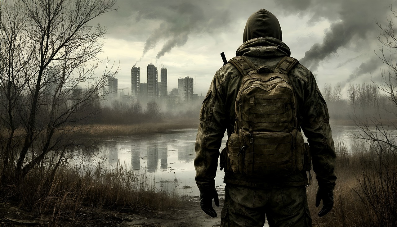 Download free HD stock image of Stalker Chernobyl Free stalker chernobyl pripyat illustration