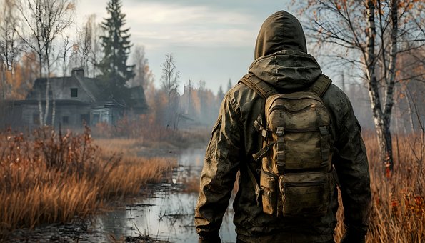 Free Stalker Chernobyl illustration and picture