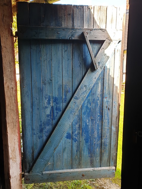 Stalddør, Lade, Træ, Gammel, Træ Gate