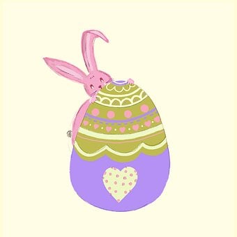 Free Egg Bunny illustration and picture