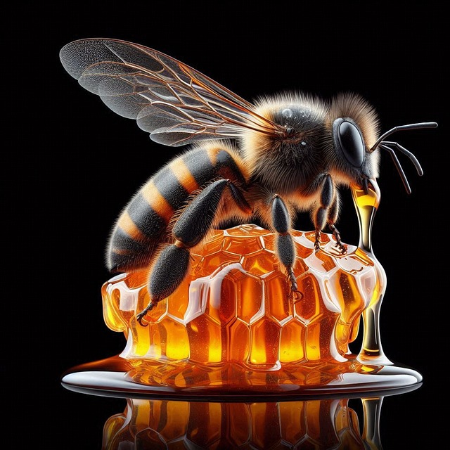 Free ai generated bee insect illustration