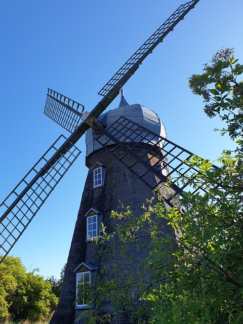 Vindmølle, Sverige, Monument