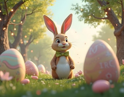 Free Spring Easter illustration and picture