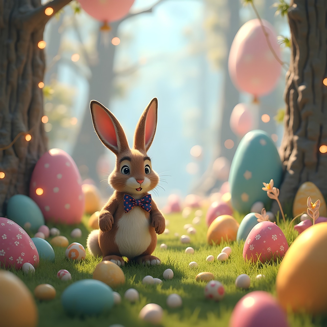 Download Spring, Easter, Rabbit. Royalty-Free Stock Illustration Image ...