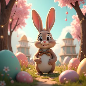 Free Spring Easter illustration and picture