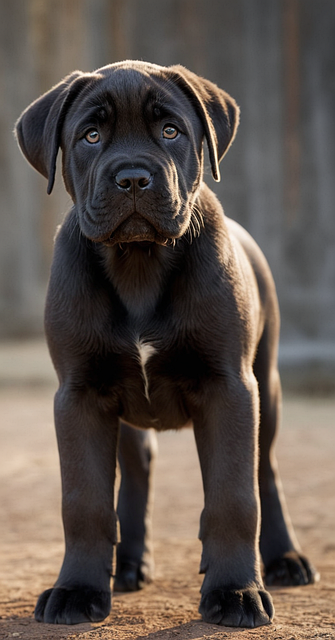 Free ai generated dog cane corso illustration