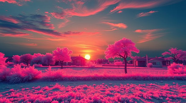 Free Landscape Peaceful illustration and picture