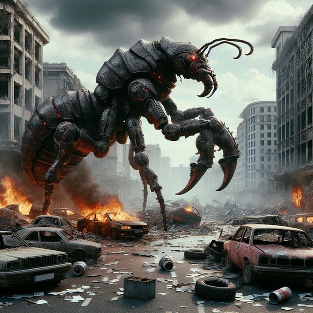 Free Monster Bug illustration and picture