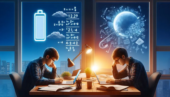 Studenter, Studerer, Matematikk