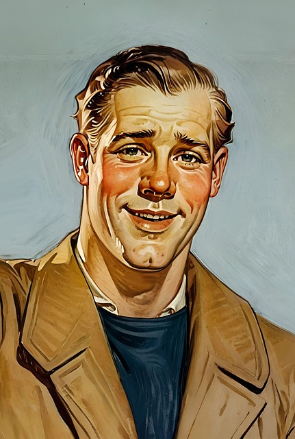 Ai Gerado, Homem, Jovem, À Moda, Atenção
