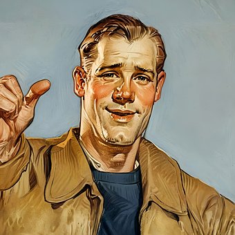 Ai Gerado, Homem, Jovem, À Moda, Facial