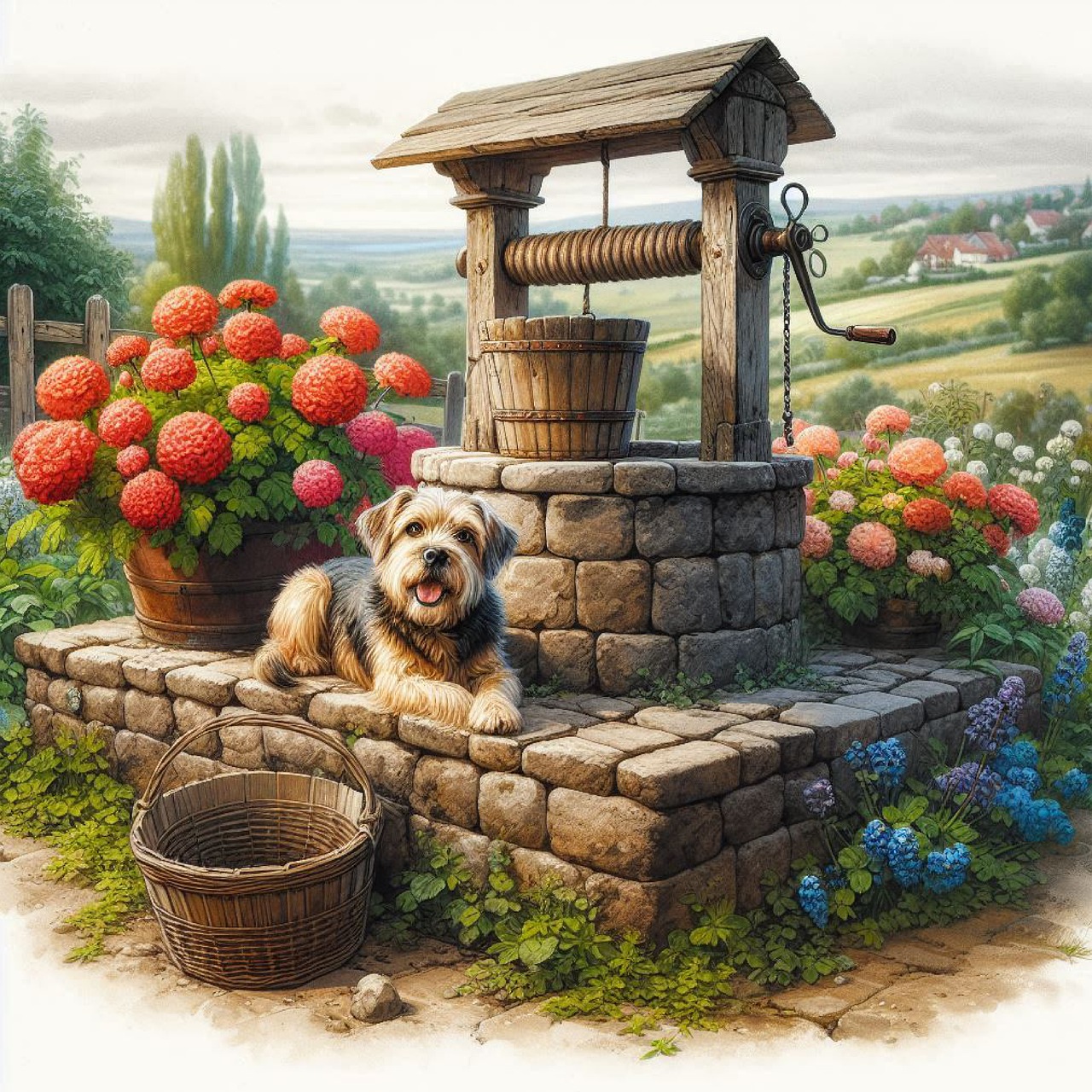 Download Spring, Well, People. Royalty-Free Stock Illustration Image ...
